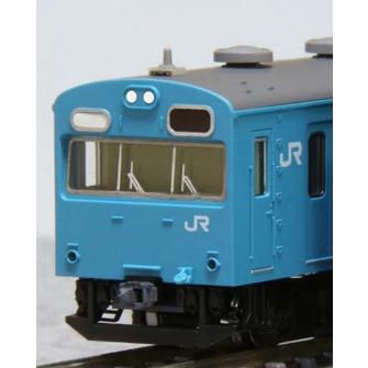 トミックス 103系(JR西日本仕様 黒サッシ スカイブルー)増結 トミックス 103系(JR西日本仕様 黒サッシ スカイブルー)増結