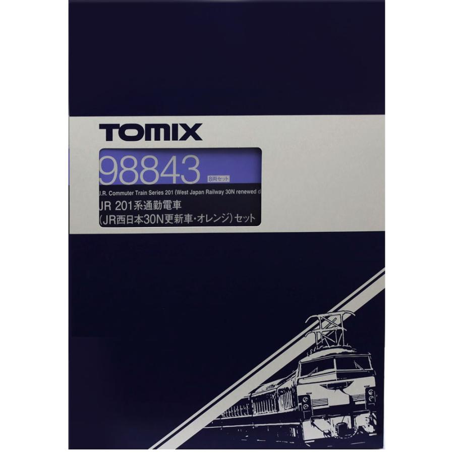トミックス 201系(JR西日本30N更新車 オレンジ)セット(8両) 【TOMIX
