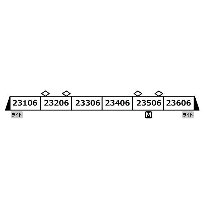 ※新製品 8月発売※ 近鉄23000系 伊勢志摩ライナー 白色ヘッドライト 黄編成 6両セット 【A6667】 | マイクロエース | 01