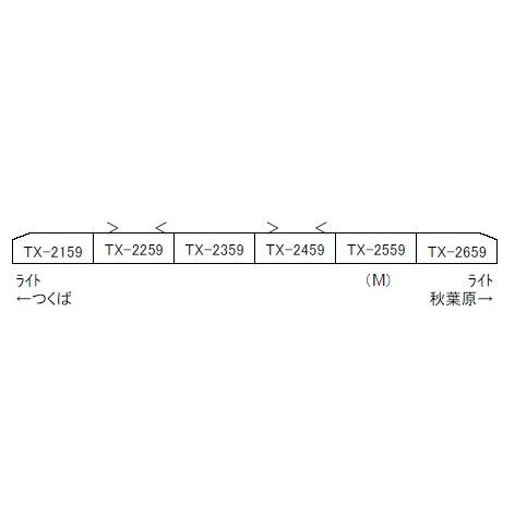 首都圏新都市鉄道（つくばエクスプレス) TX-2000系 6両セット 【マイクロエース・A6891】 |  | 01