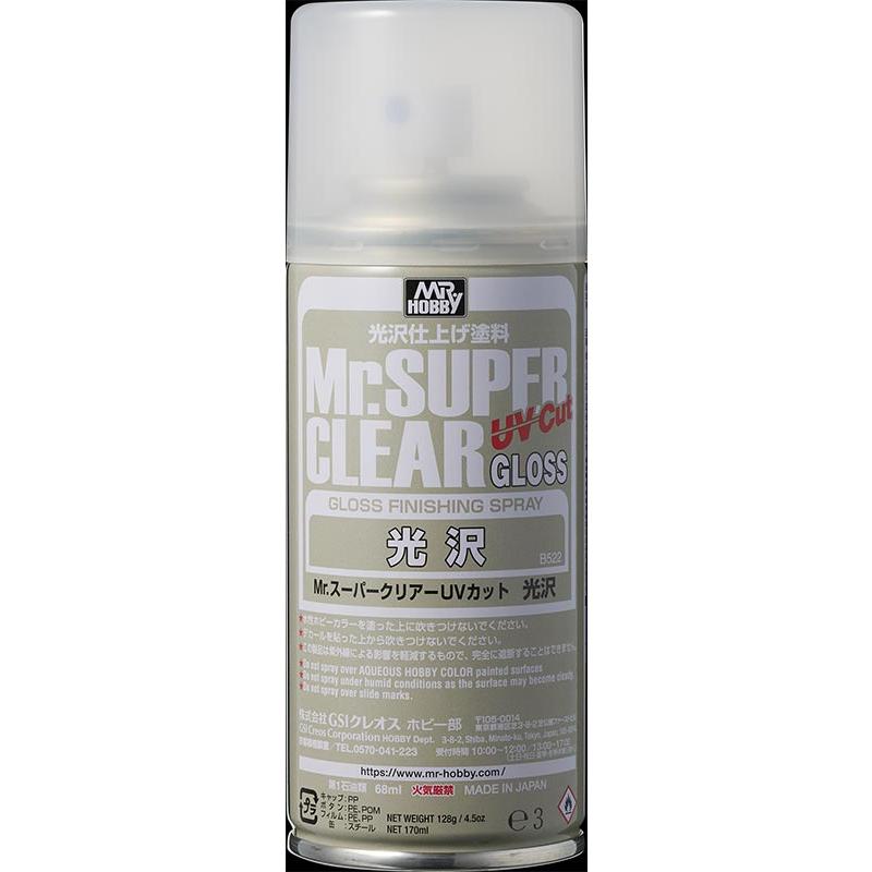 Mr.スーパークリアーUVカット　光沢 【GSIクレオス・B522】 | GSI