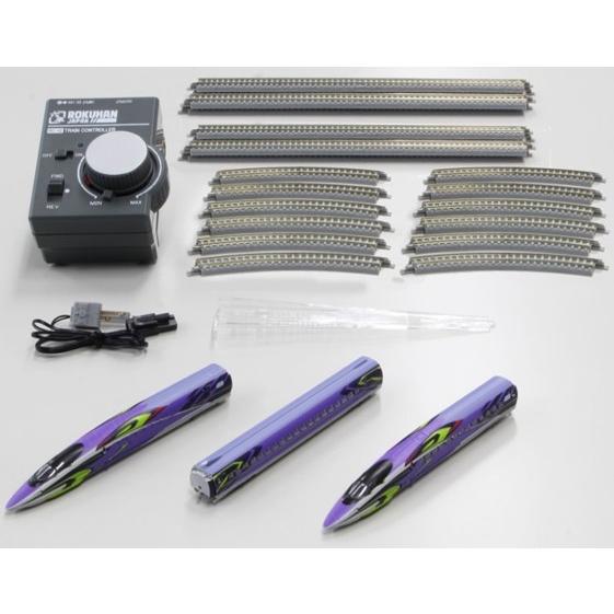 500系新幹線 500TYPE EVA スターターセット 【ロクハン G004-2】