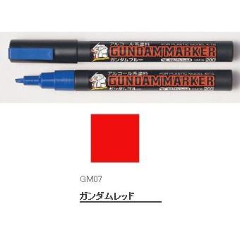 GSI GM07 ガンダムマーカー レッド 【GSIクレオス・GM07】 : ミッド