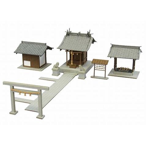 小さな神社(ペーパークラフト)【さんけい・MP03-38】 : ミッド 小さな神社(ペーパークラフト)【さんけい・MP03-38】 : ミッド