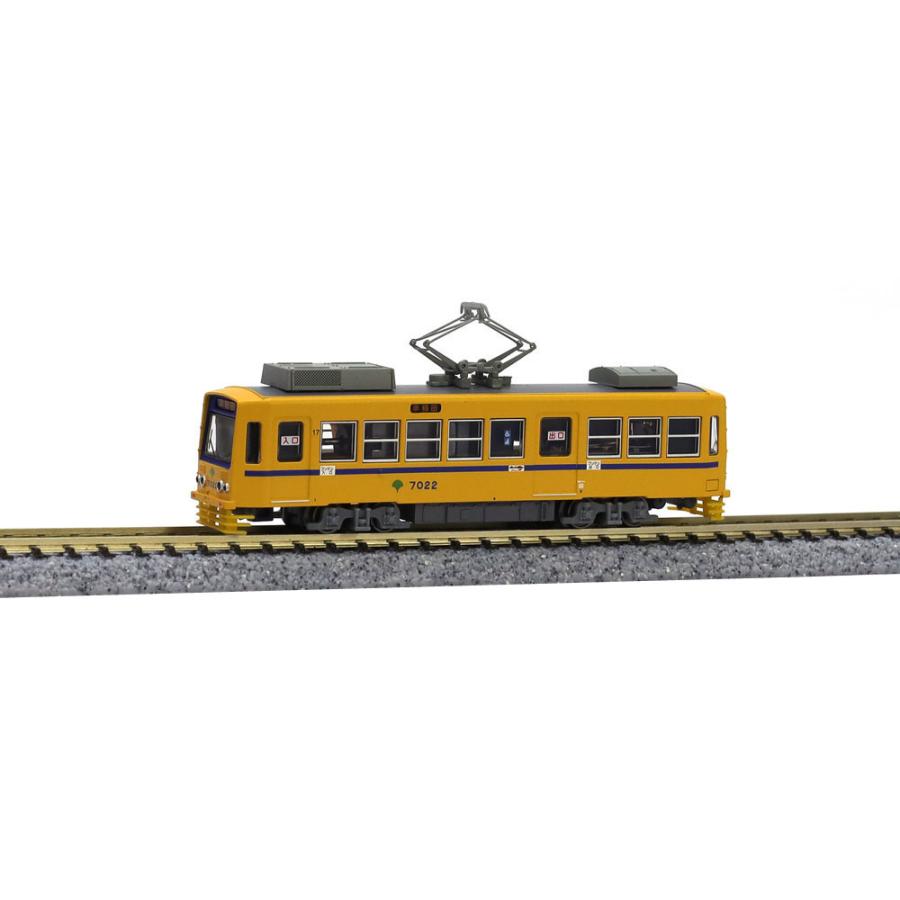 MODEMO 東京都電 7000形 「更新車」7022 青おび（M車） 【MODEMO