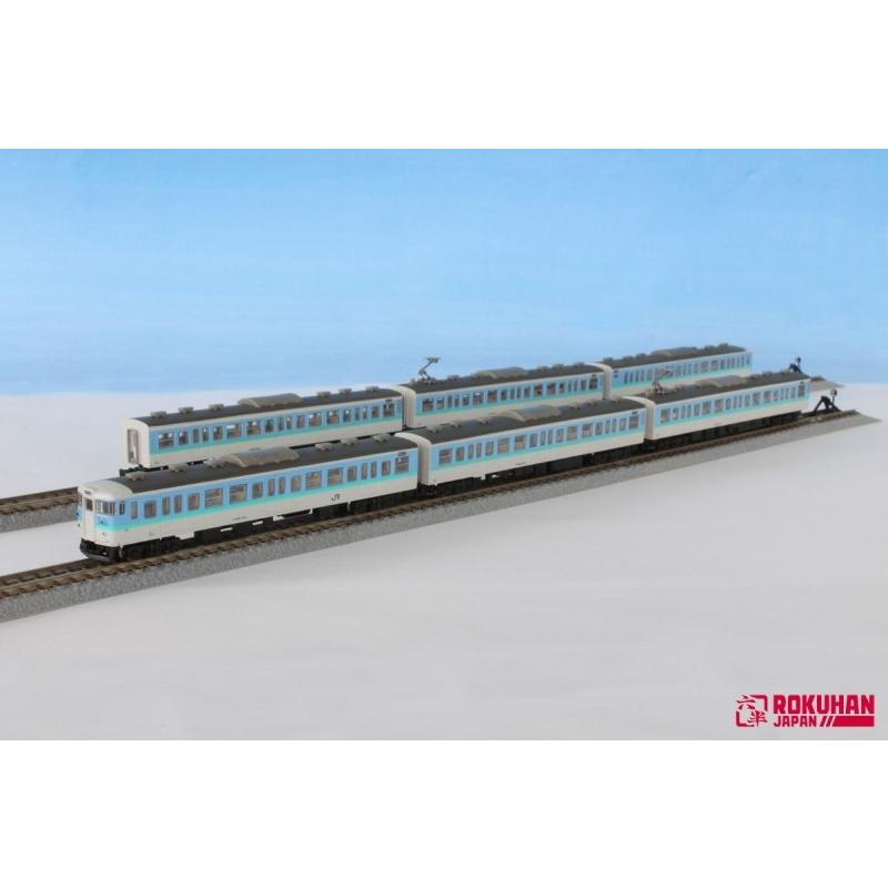 115系1000番代 長野色 6両セット【ロクハン T011-9】