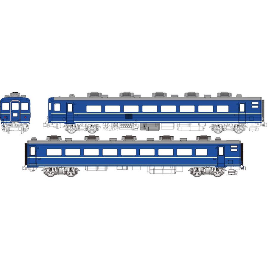 トラムウェイ 国鉄14系500代座席車基本セットB 【トラムウェイ・TW