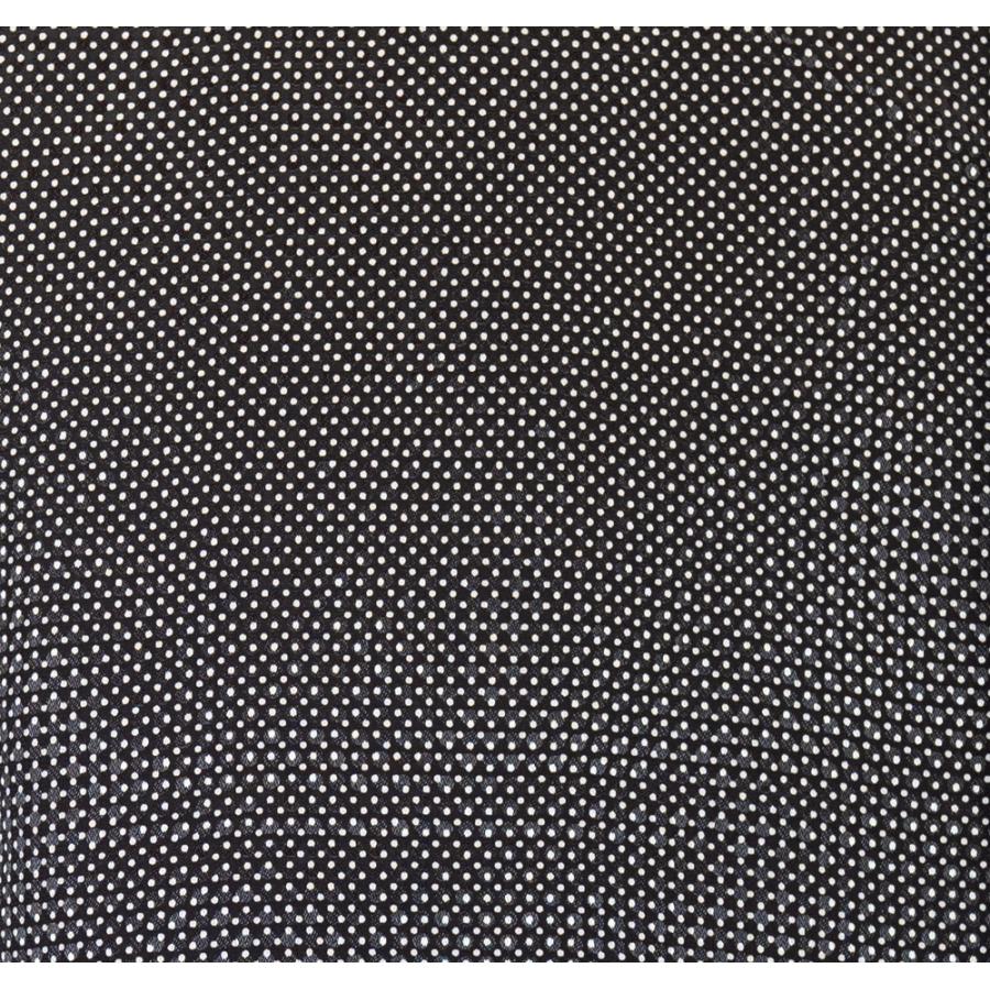 ★送料込み★小さな水玉柄メンズスタンドカラー　長袖シャツ　黒（M) 6600｜midfielder-y｜04