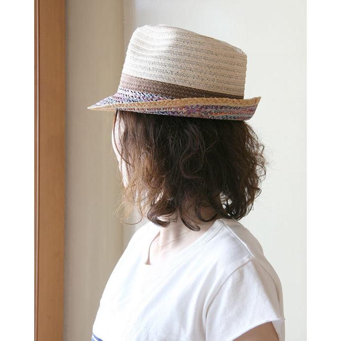 （OUTLET）HATS &amp; DREAMS ハッツ＆ドリームス  ストローハット/マルチカラー 45839-41｜midlandship｜06