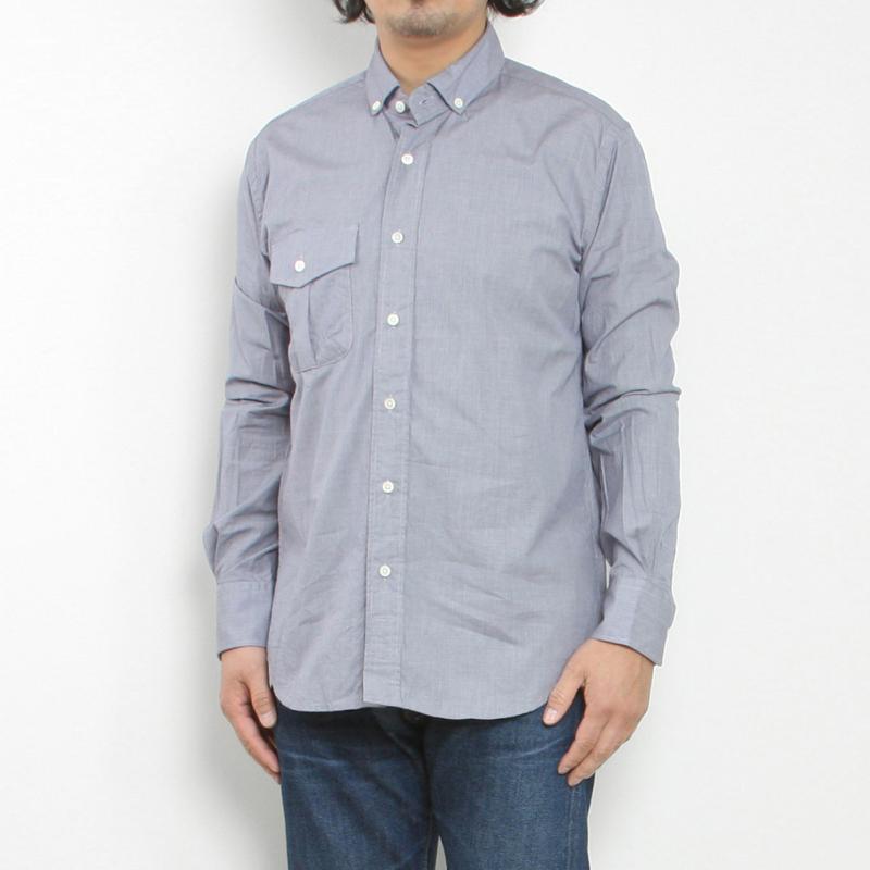 Direction ディレクション MICRO HOUNDTOOTH B.D SHIRT/千鳥格子ボタン