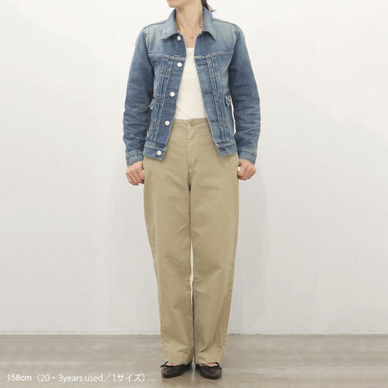 caqu サキュウ antique denim modern モダンジャケット type2nd 00702（1years used）｜midlandship｜11