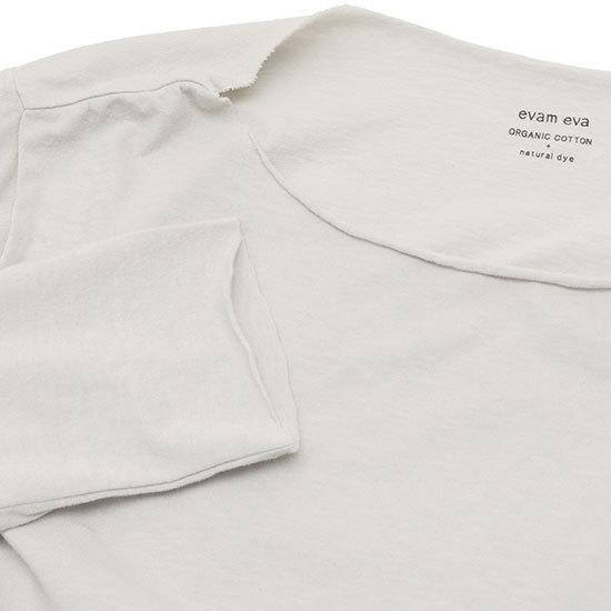 evam eva vie エヴァムエヴァヴィー コットンボートネックプルオーバー