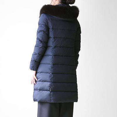 DUVETICA デネブ ファー ダウン 38 48-4-64 デュベティカ ダフィ ダウンジャケット メンズ DUVETICA DAFI ネイビー