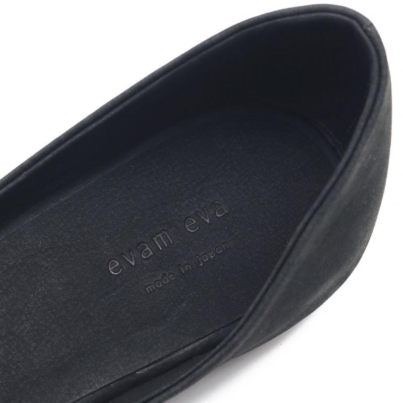 evam eva（エヴァムエヴァ） レザーサンダル E201Z080 : MIDLAND SHIP