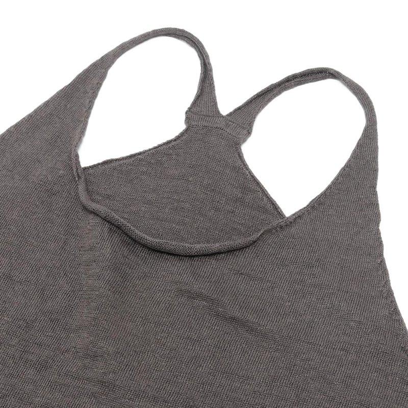 evam eva（エヴァムエヴァ） linen camisole E261K139 : MIDLAND SHIP