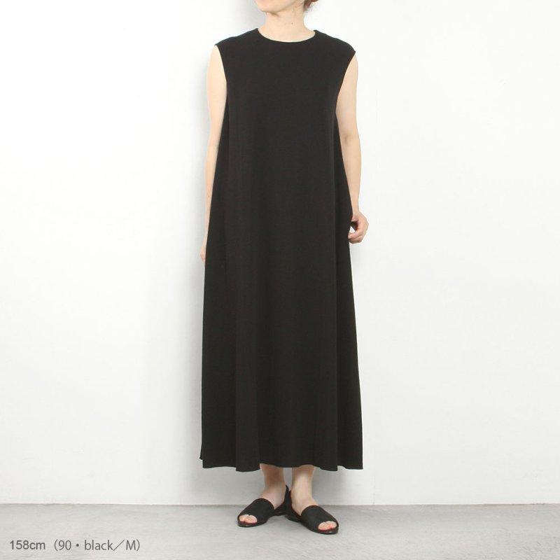 evam eva（エヴァムエヴァ） cotton sleeveless one-piece E261T196