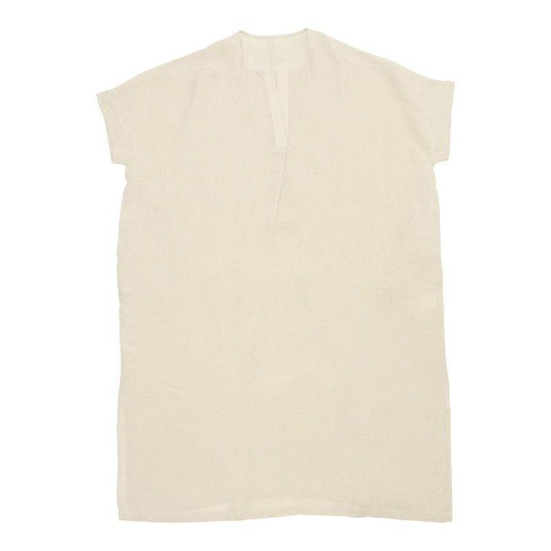 evam eva エヴァムエヴァ linen poncho E261T206_8