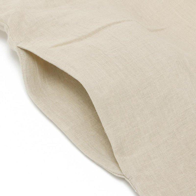 evam eva エヴァムエヴァ linen poncho E261T206_13