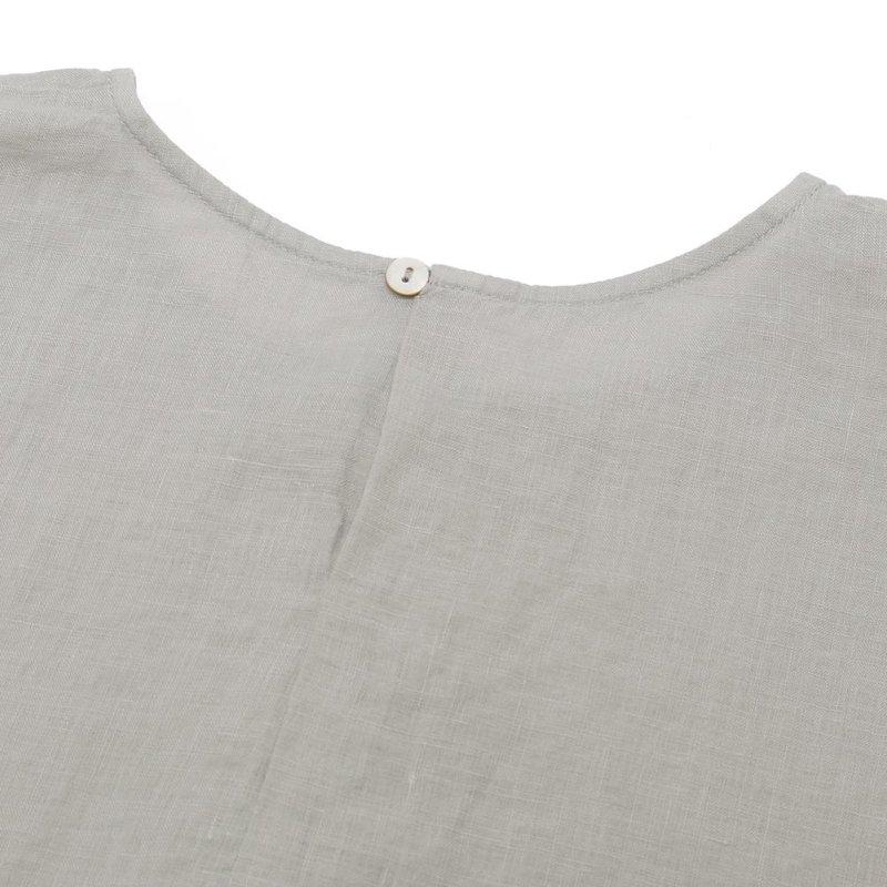 evam eva（エヴァムエヴァ） linen tuck Pullover E261T239 : MIDLAND