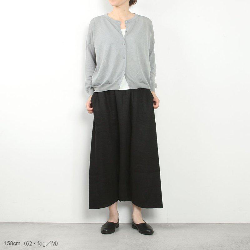 evam eva（エヴァムエヴァ） linen cardigan E261K229 : MIDLAND SHIP