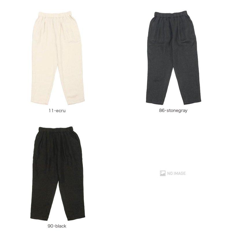 新品evam eva/linen tuck easy pant/size M evam eva（エヴァムエヴァ） linen tuck pants E261T234 : MIDLAND