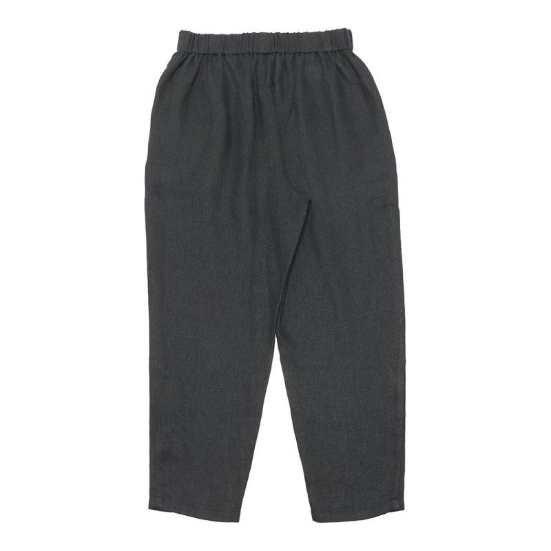evam eva（エヴァムエヴァ） linen tuck pants E261T234 : MIDLAND