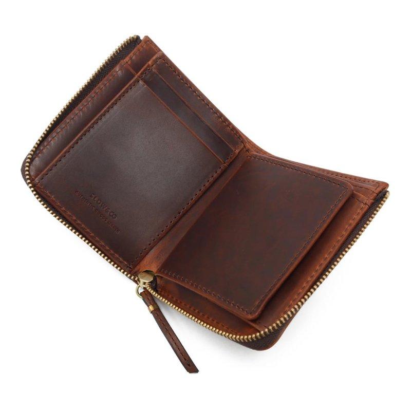 SLOW（スロウ） Wherbie Lzip mini wallet SO882P : MIDLAND SHIP