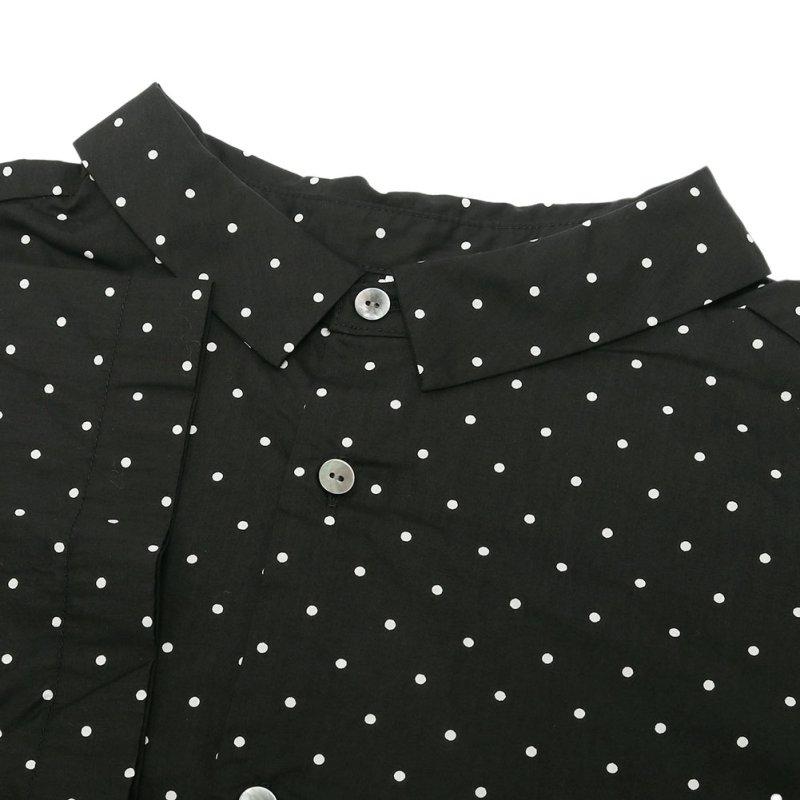 prit（プリット） 5分袖ドットショートシャツ P82635 : MIDLAND SHIP