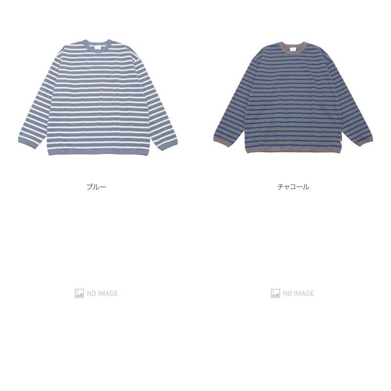 melple（メイプル） The American Ringer Border L/S MP5SS007