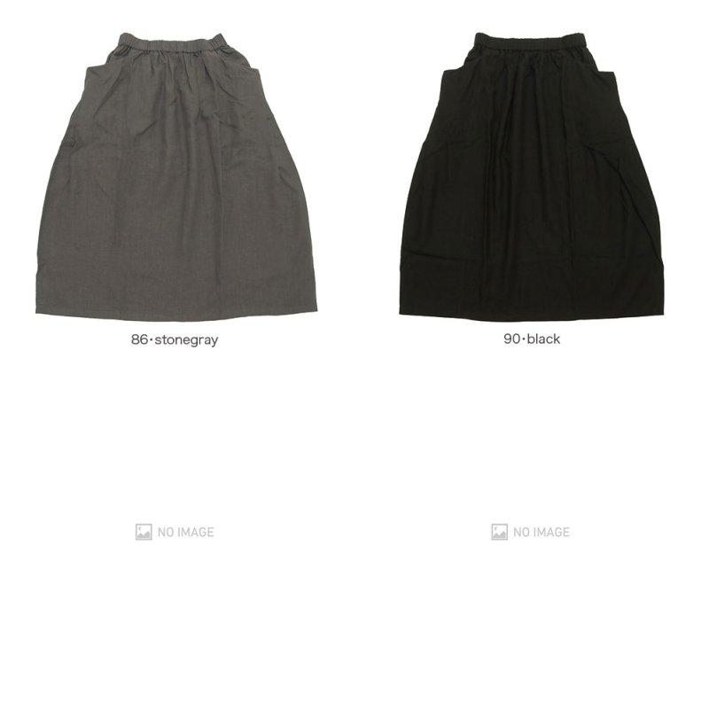 evam eva エヴァムエヴァ water linen skirt E263T009 | evam eva | 10