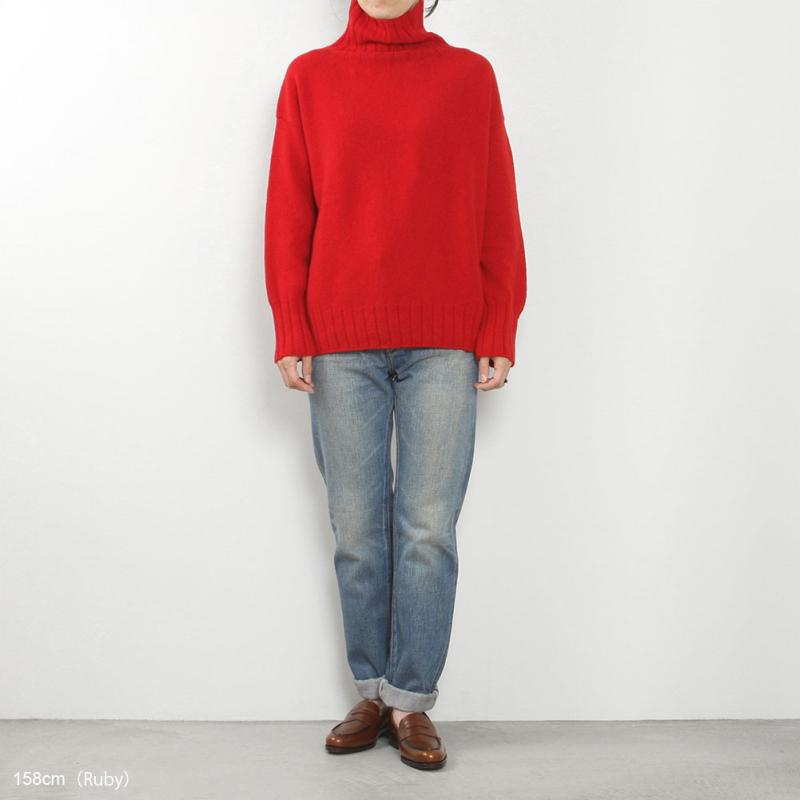 Aparaya アパラヤ Labmswoolハイネックニット 253005 : MIDLAND SHIP