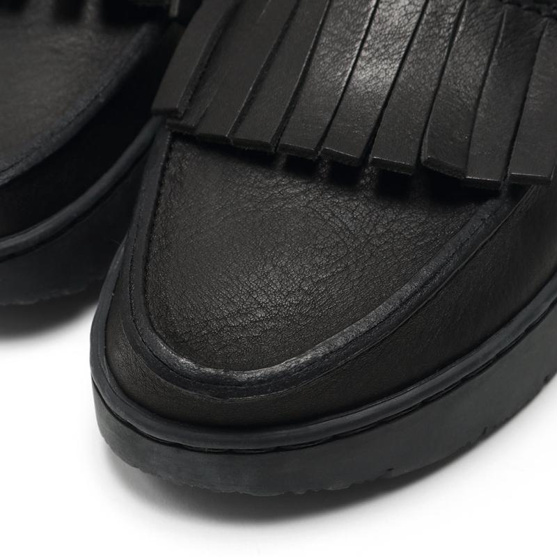 trippen Motion black 38 黒 ローファー trippen トリッペン フリンジローファー TIGER-WAW : MIDLAND