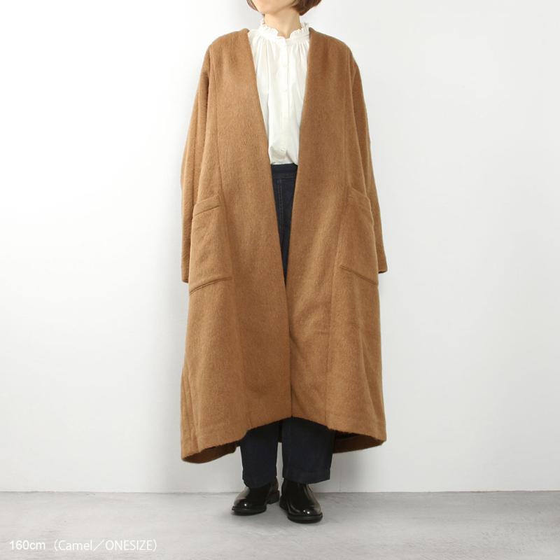 （OUTLET）Honnete オネット Dolman Gown Coat CO-19｜midlandship｜19