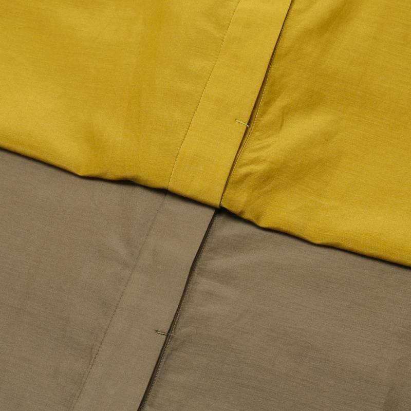 OUTLET）U PHORICA ユーフォリカ コットンシルクスタンドカラーフリル