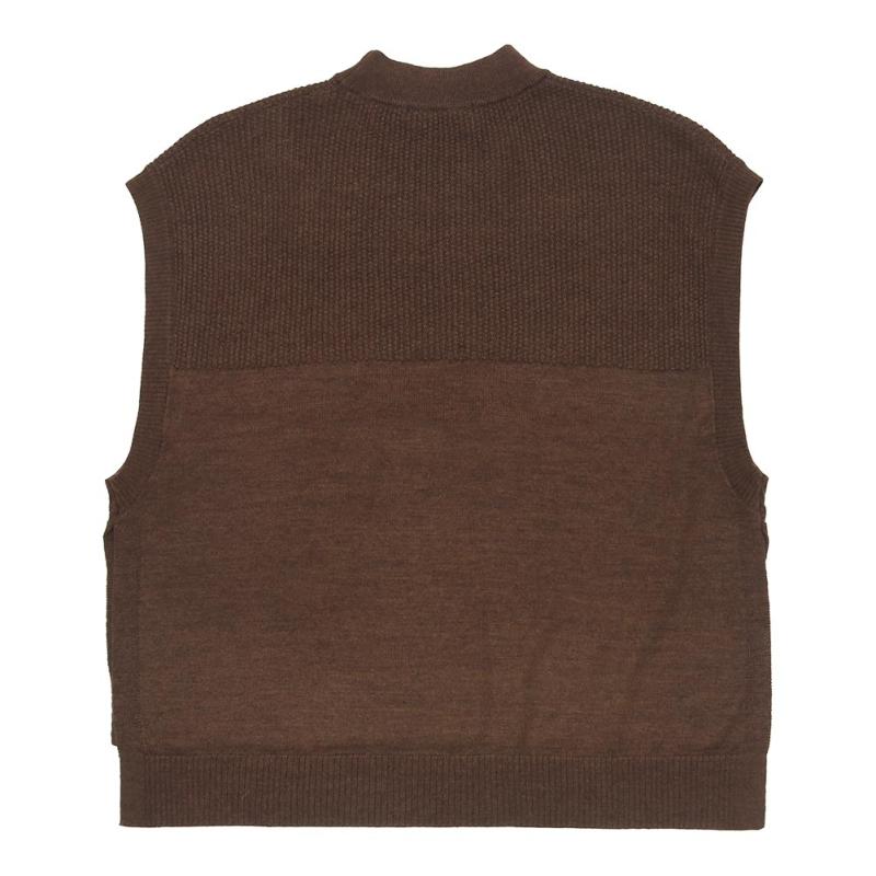 GRANDMA MAMA DAUGHTER グランマママドーター　ニット　ベスト GRANDMA MAMA DAUGHTER（グランマママドーター） （OUTLET）GRANDMA