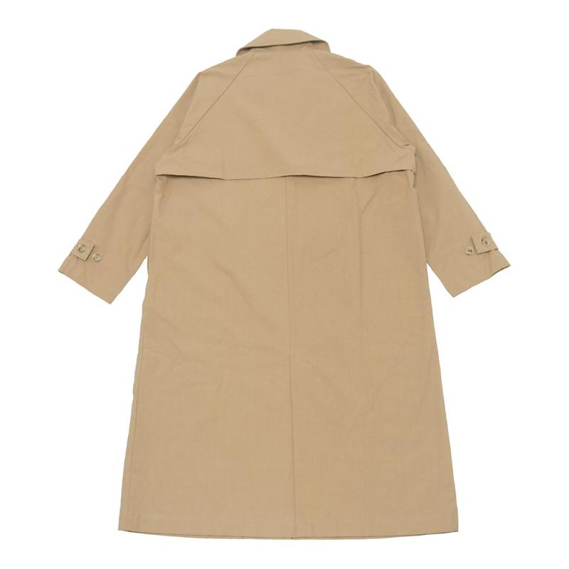 evam eva エヴァムエヴァ cotton tailored coat E223T070