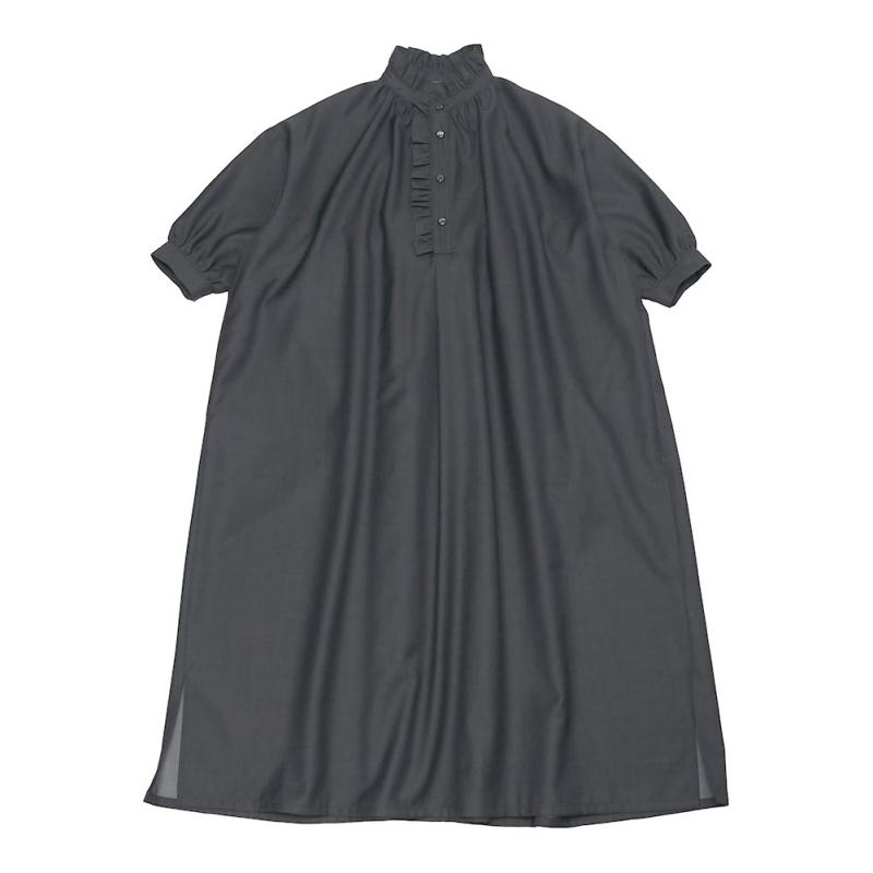 Honnete オネット Ruffle　Dress HO*23SS OP30 Honnete（オネット） Ruffle Dress HO*23SS OP30 : MIDLAND SHIP