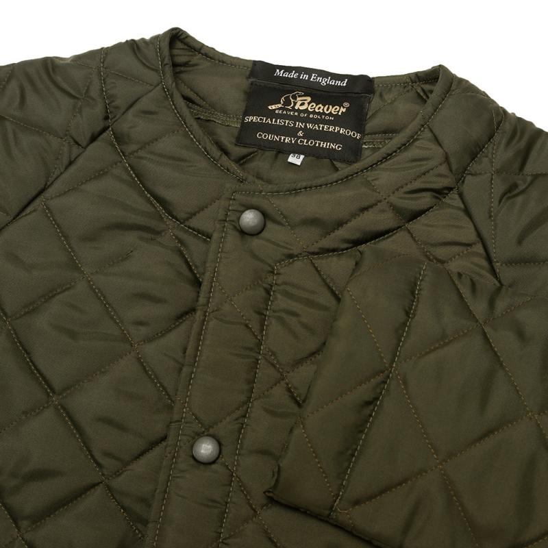 BEAVER ビーバー BEAVER NO COLLAR JACKET UM3225 BEAVER ビーバー NO COLLAR JACKET UM3225 : MIDLAND SHIP - 通販