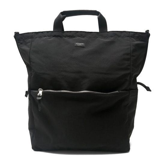 【美品】STANDARD SUPPLY 3WAY ZIP TOTE 黒 STANDARD SUPPLY（スタンダードサプライ） 3WAY ZIP TOTE SIMPLICITY