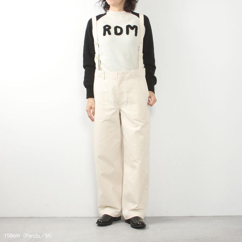 R&D.M.Co- アールアンドディーエムコー LETTERED SWEATER NO.6336 R&D.M.Co OLDMAN'S TAILOR R&D.M.Co- アールアンドディーエムコー