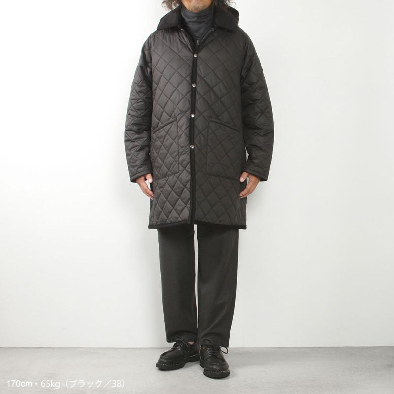 Auchincoal オーケンコール STANDARD QUILTED COAT PD-4｜midlandship｜08