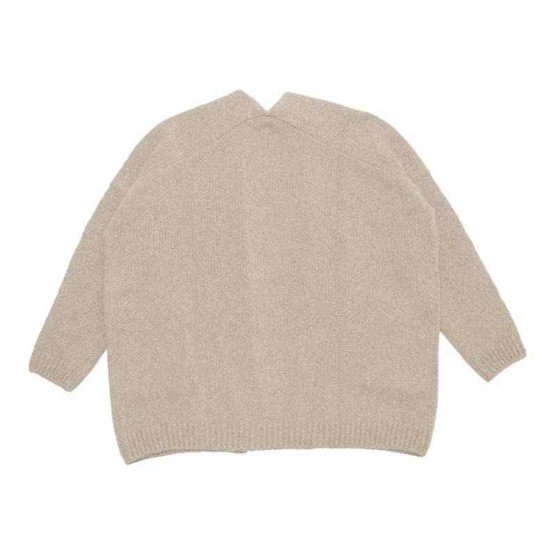 evam eva（エヴァムエヴァ） cashmere sable robe E233K119 : MIDLAND