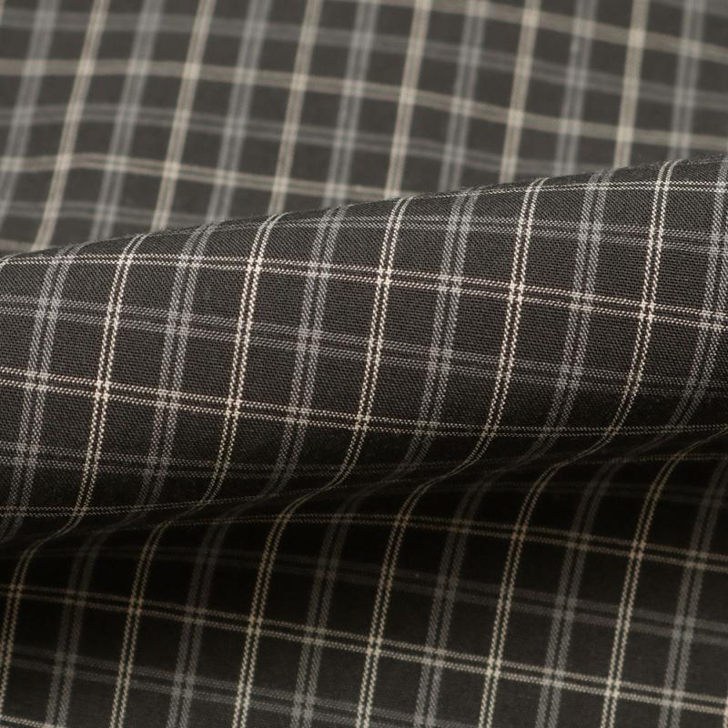 LAMOND.（ラモンド） LAMOND BAND COLLAR CHECK SHIRTS JACKET LM-S