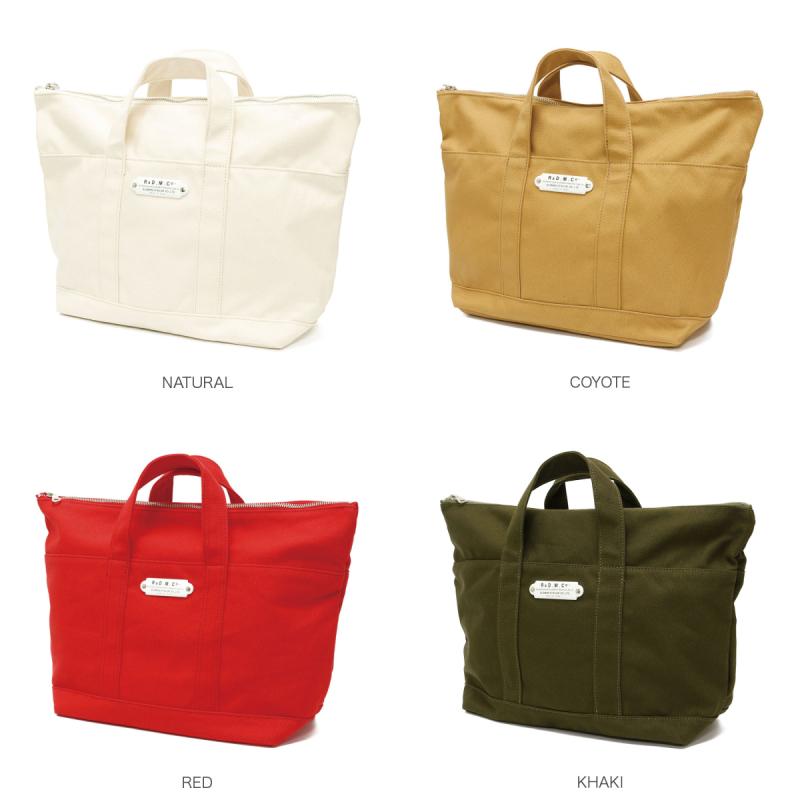 【新品・未使用】R&D.M.CO- I’m bag トートバッグ　クリーム色 完売 R&D M Co- オールドマンズテーラー I'm bagトートバッグ
