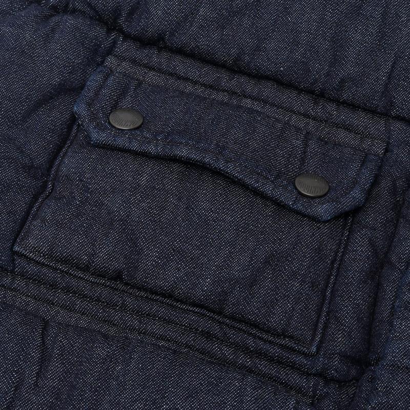 (OUTLET)OMNIGOD オムニゴッド デニムインサレーションベスト 58-276E OMNIGOD（オムニゴッド） （30％OFF）OMNIGOD デニムインサレーション