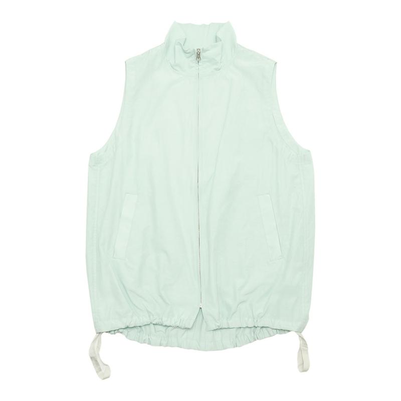 prit（プリット） （OUTLET）prit スタンドカラー裾ヒモZIPベスト