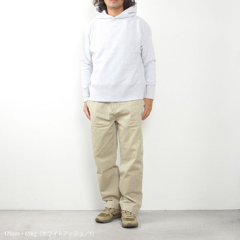 EASTFAREAST イーストファーイースト MODEL 001 SIDE RIB HOODY