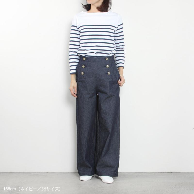 Vent douest ヴァンドウェスト デニムマリンパンツ VE16402 Vent douest ヴァンドウェスト デニムマリンパンツ VE16402 : MIDLAND