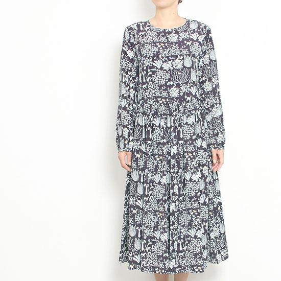 Crespi クレスピ Yoshieローズデシンワンピース 304 1003 698 Midland Ship 通販 Yahoo ショッピング