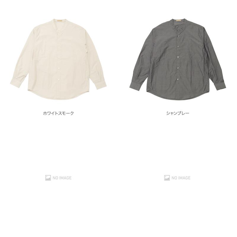 LAMOND.（ラモンド） LAMOND SOFT COTTON BAND COLLAR SHIRTS LM-S-094